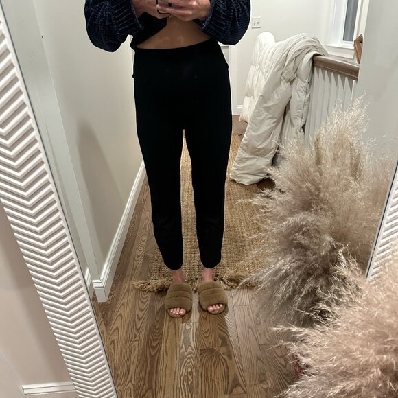 LESET High Waist Straight Cropped Pant - Picture 2 of 7